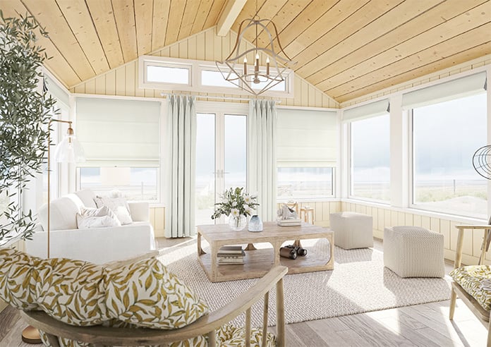 Ritz, Filigree - Motorised Roman Blind - Image 6